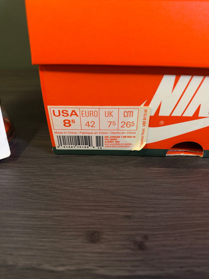 Jordan 1 Retro High Gatorade Blue Lagoon