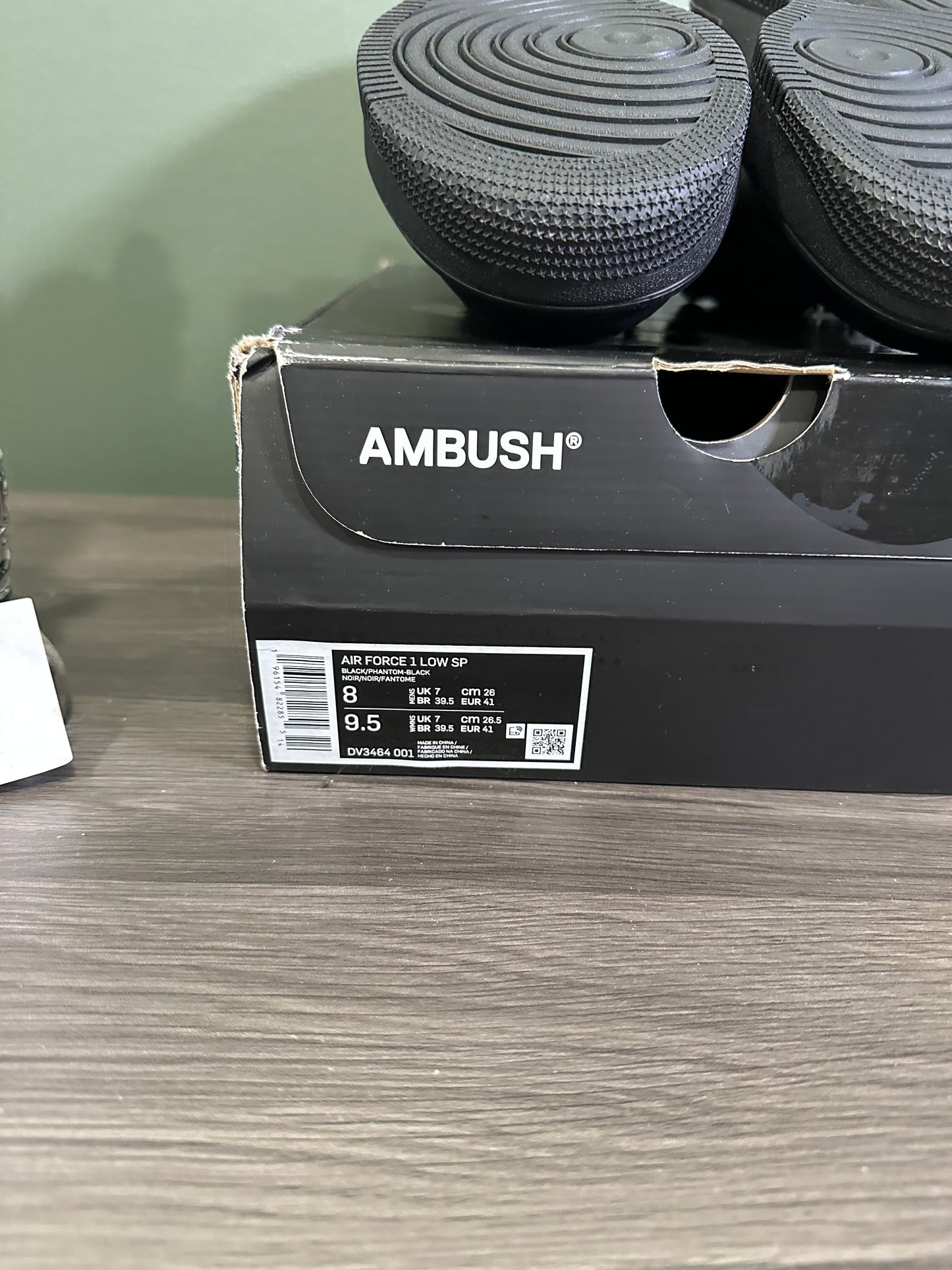 Air Force 1 AMBUSH Black