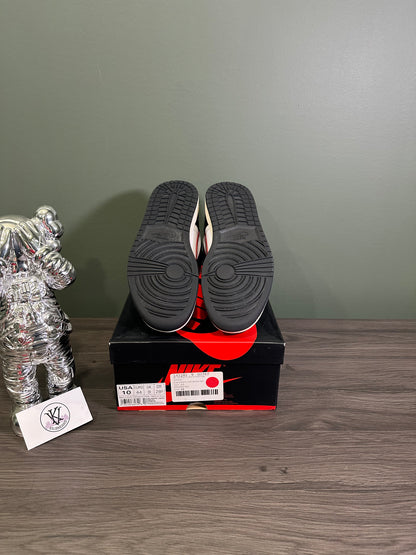 Jordan 1 High Black Gym Red