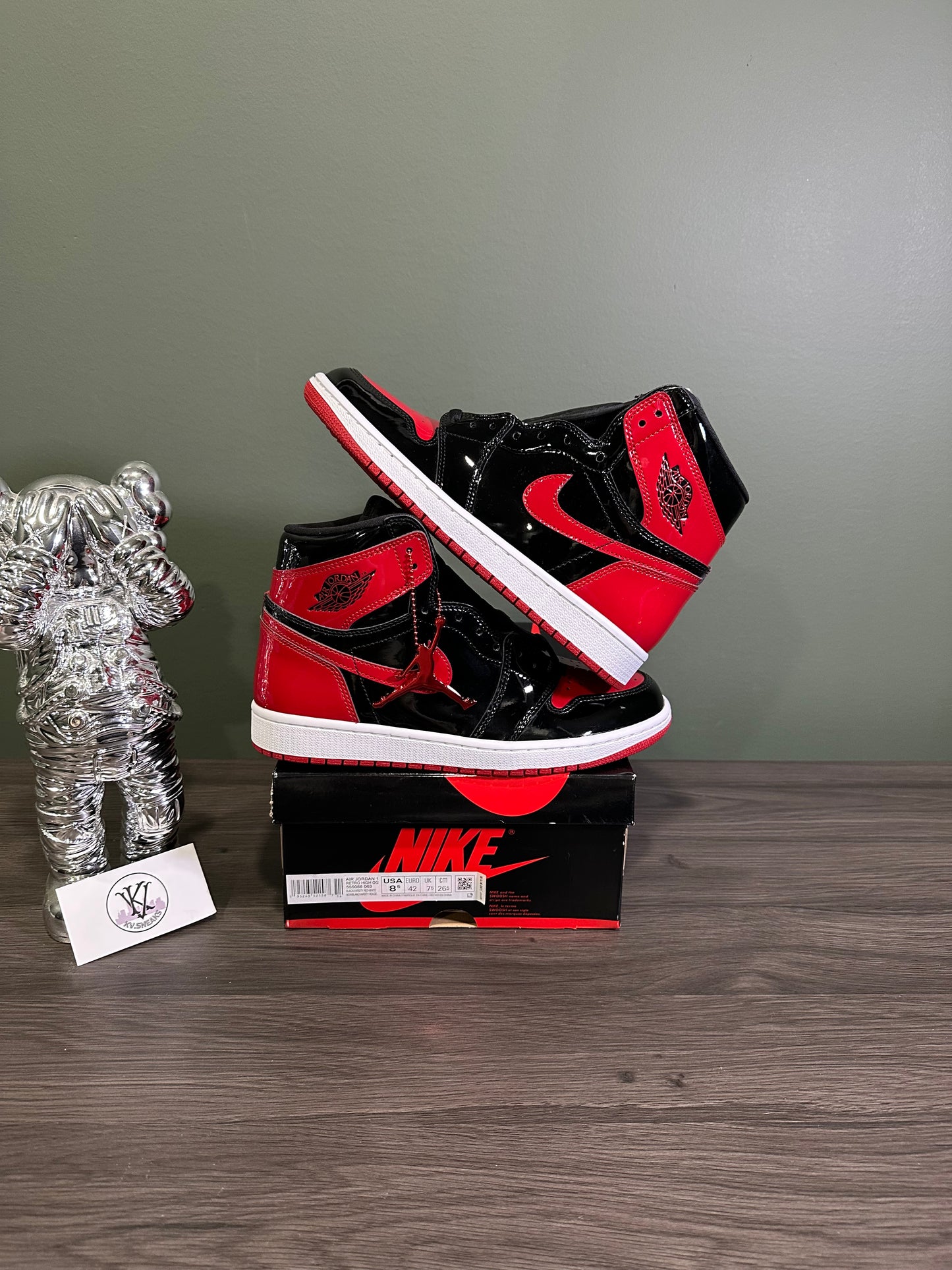 Jordan 1 High Patent Bred