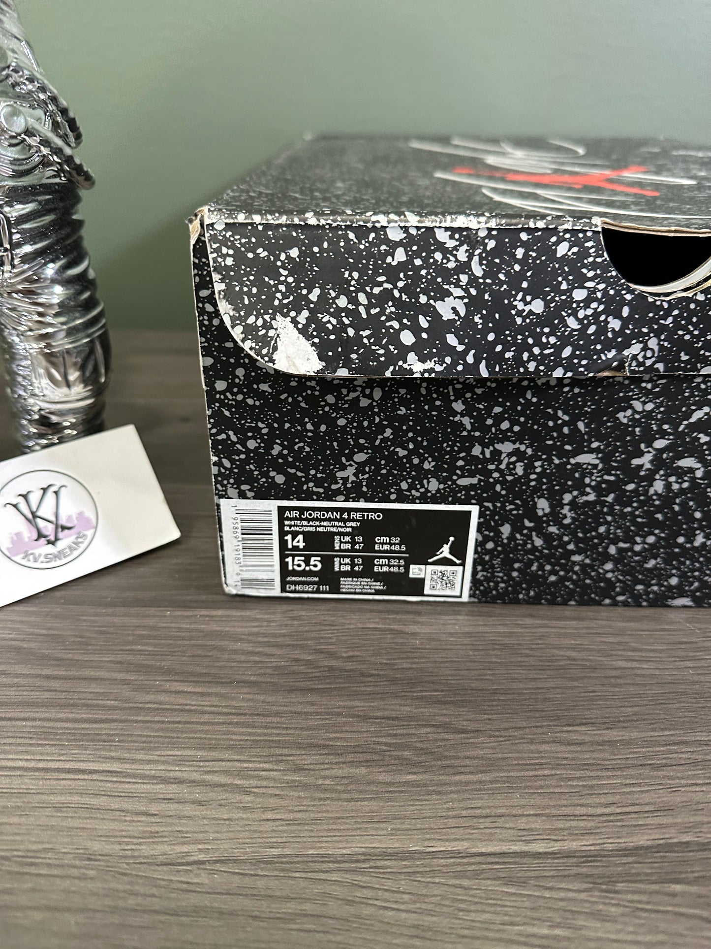 Jordan 4 Military Black