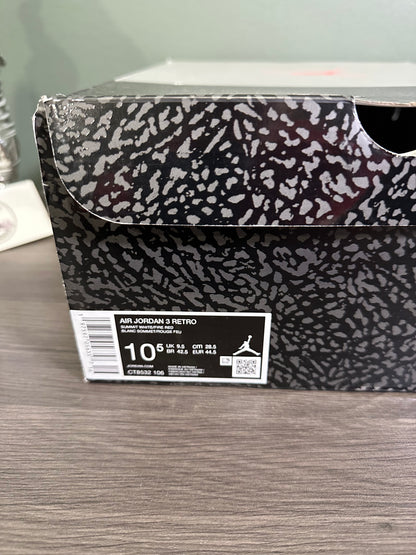 Jordan 3 Cement Grey