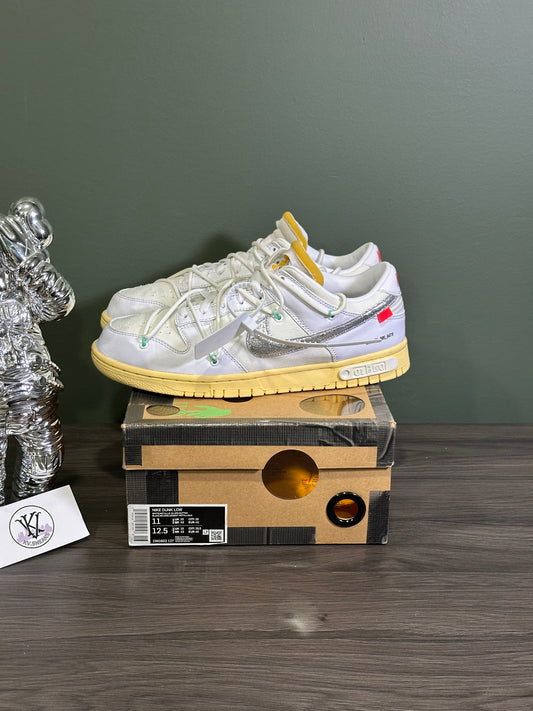 Dunk Low Off-White Lot 1