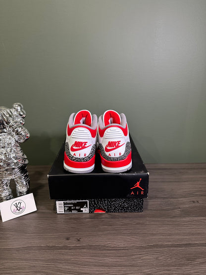 Jordan 3 Fire Red 2022