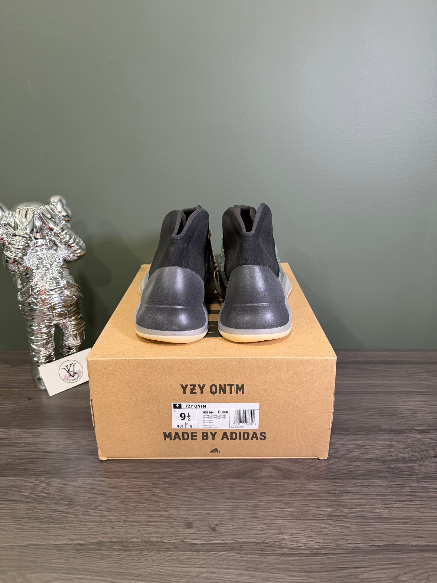 Yeezy QNTM Teal Blue
