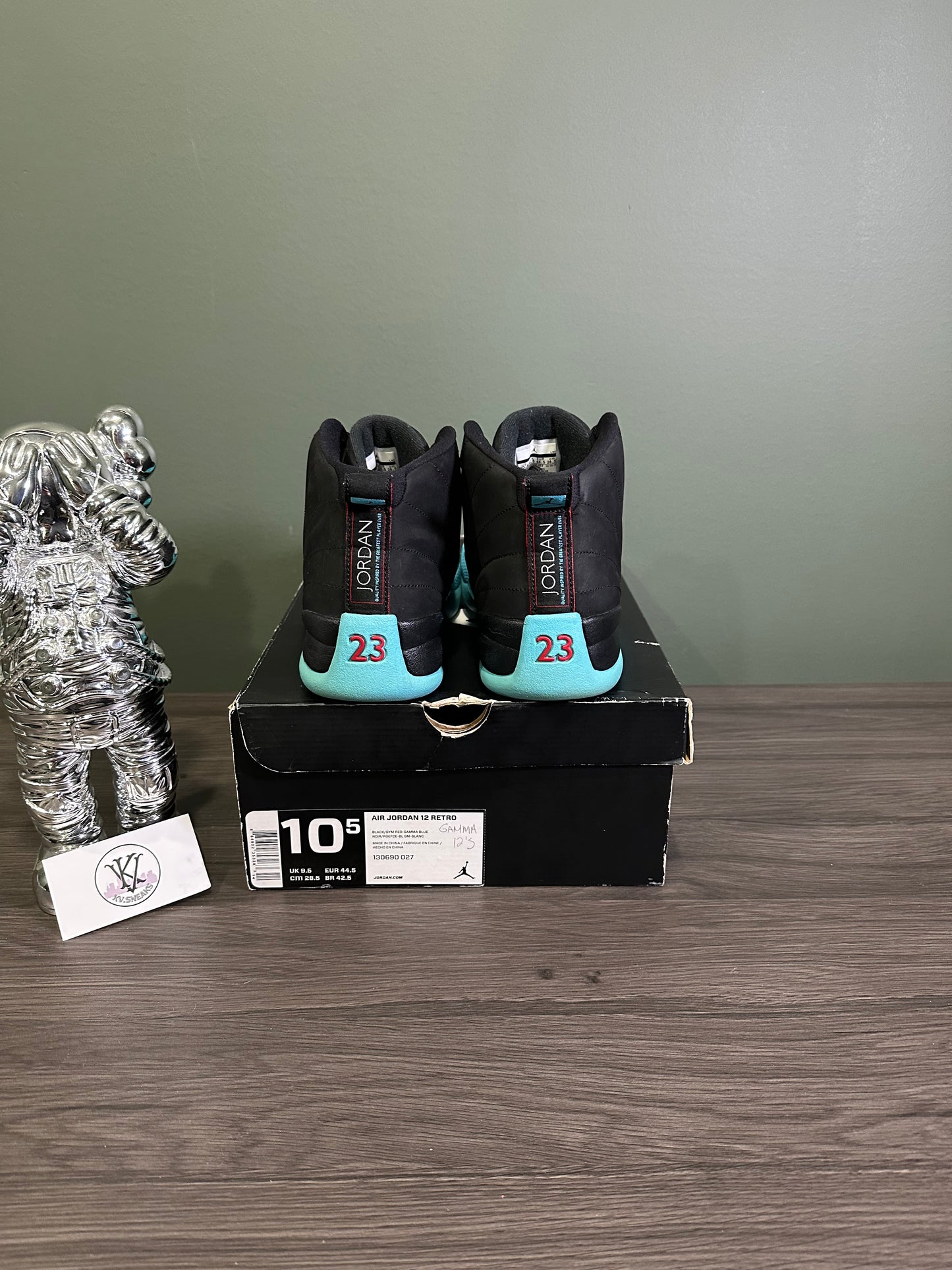 Jordan 12 Gamma Blue