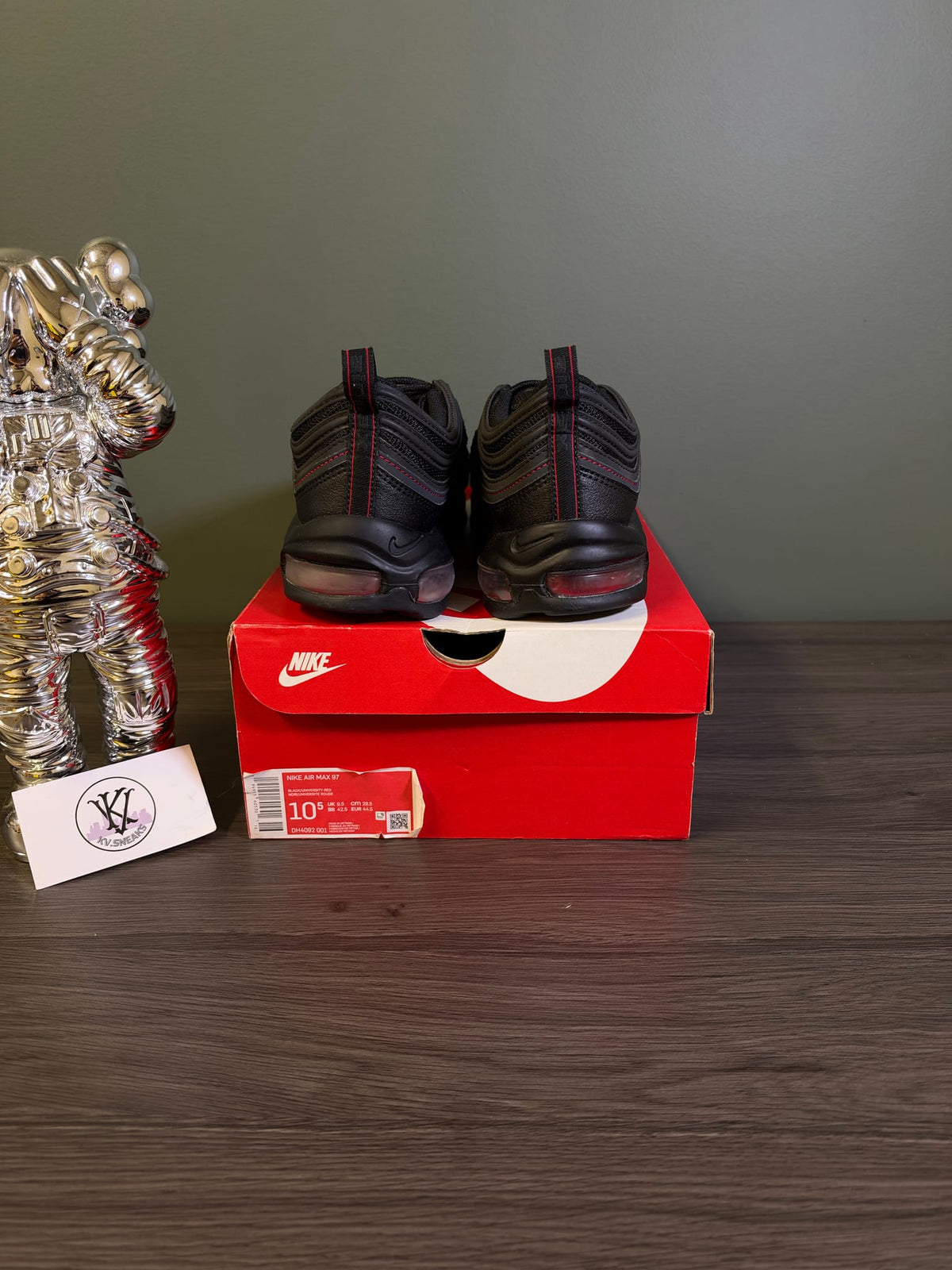 Nike Air Max 97 Black University Red