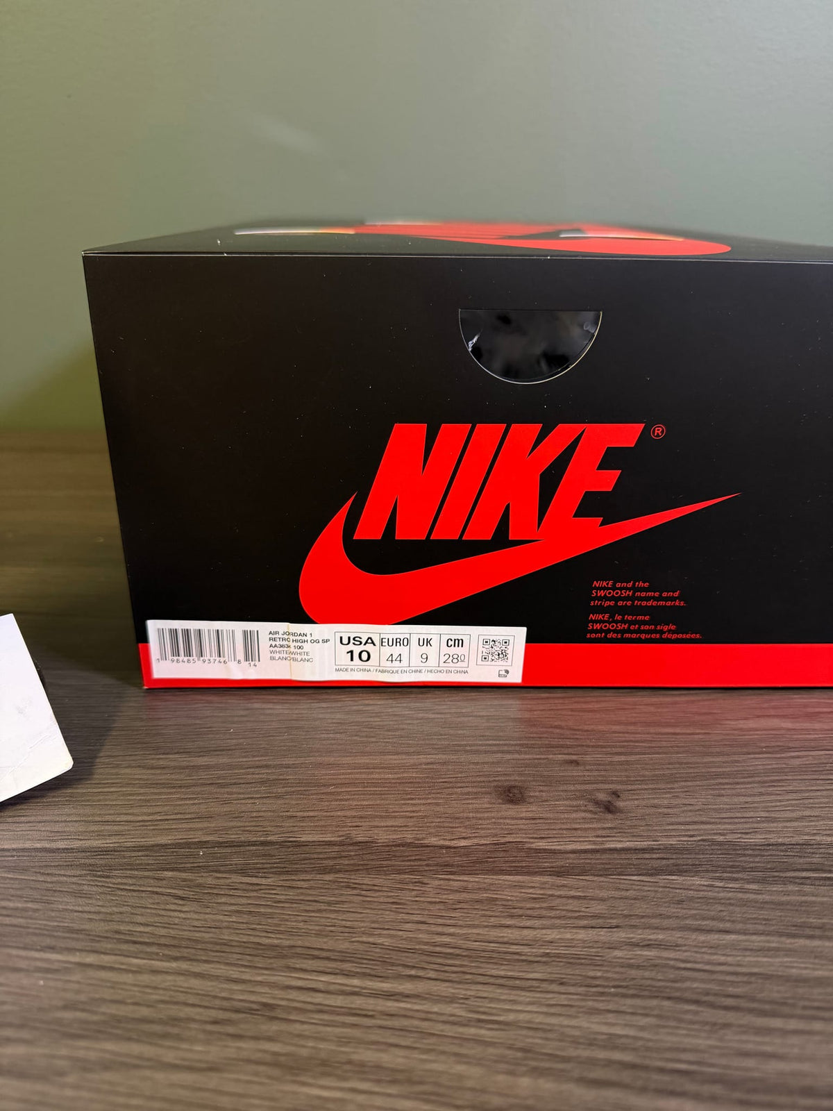 Jordan 1 Retro High Virgil Abloh Archive Alaska
