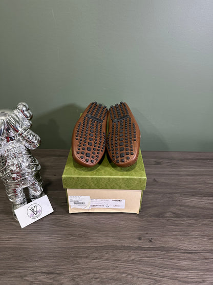 Gucci Interlocking G Driver Loafers