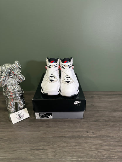 Jordan 8 White True Red 2025