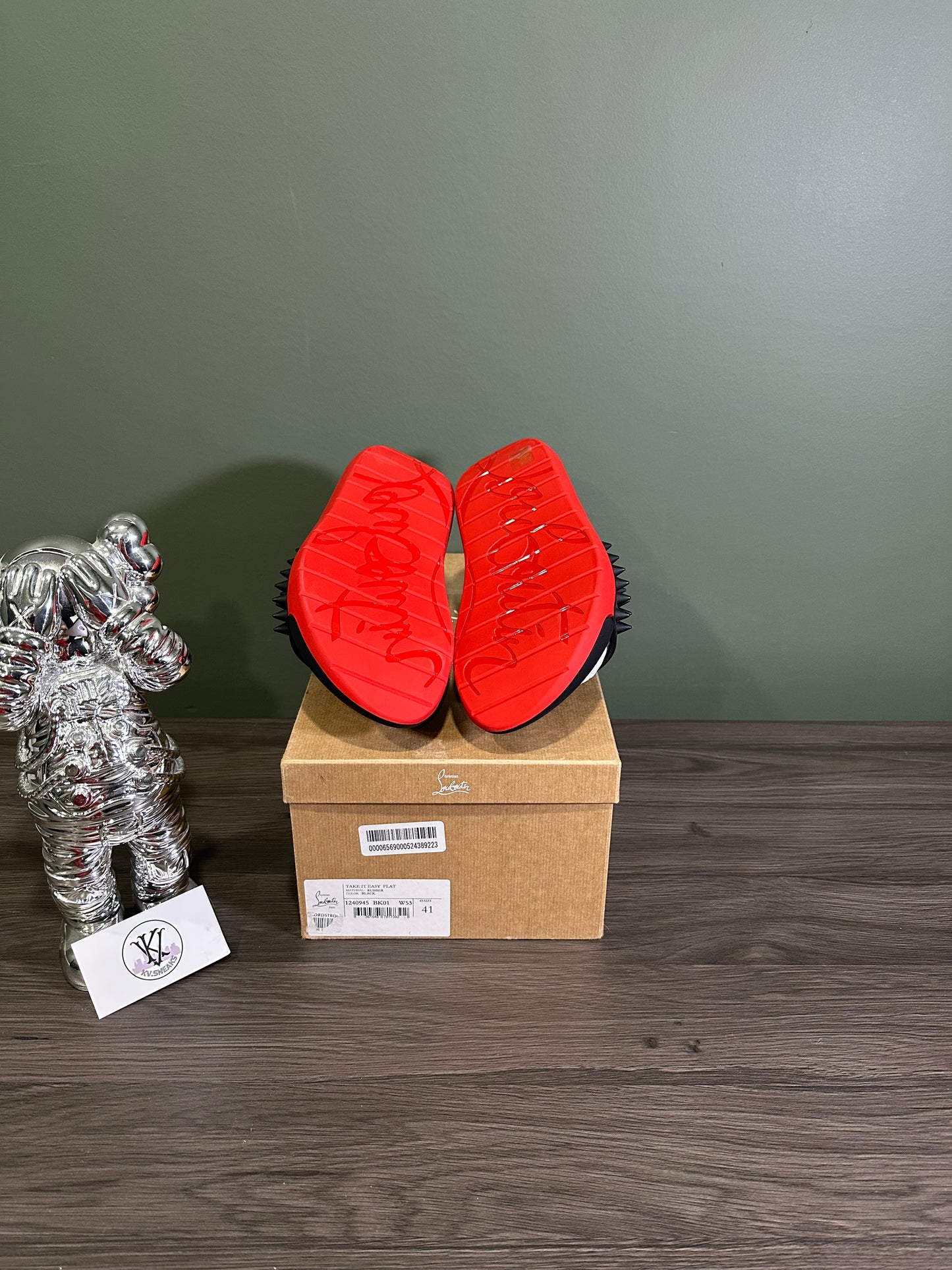 Christian Louboutin Take It Easy Rubber Slide