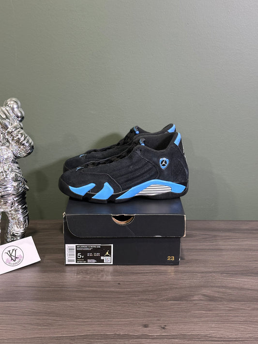Jordan 14 Black University Blue (GS)