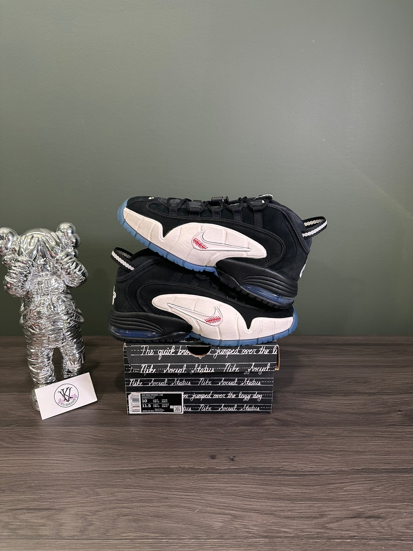 Air Max Penny 1 Social Status Black