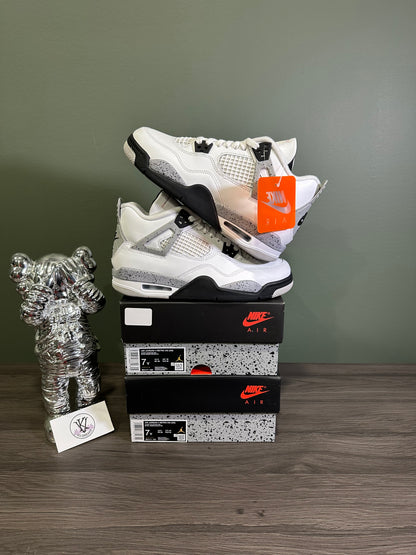 Jordan 4 White Cement 2025 (GS)