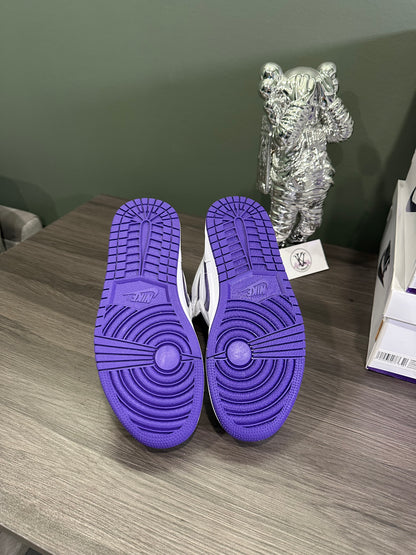 Jordan 1 Court Purple