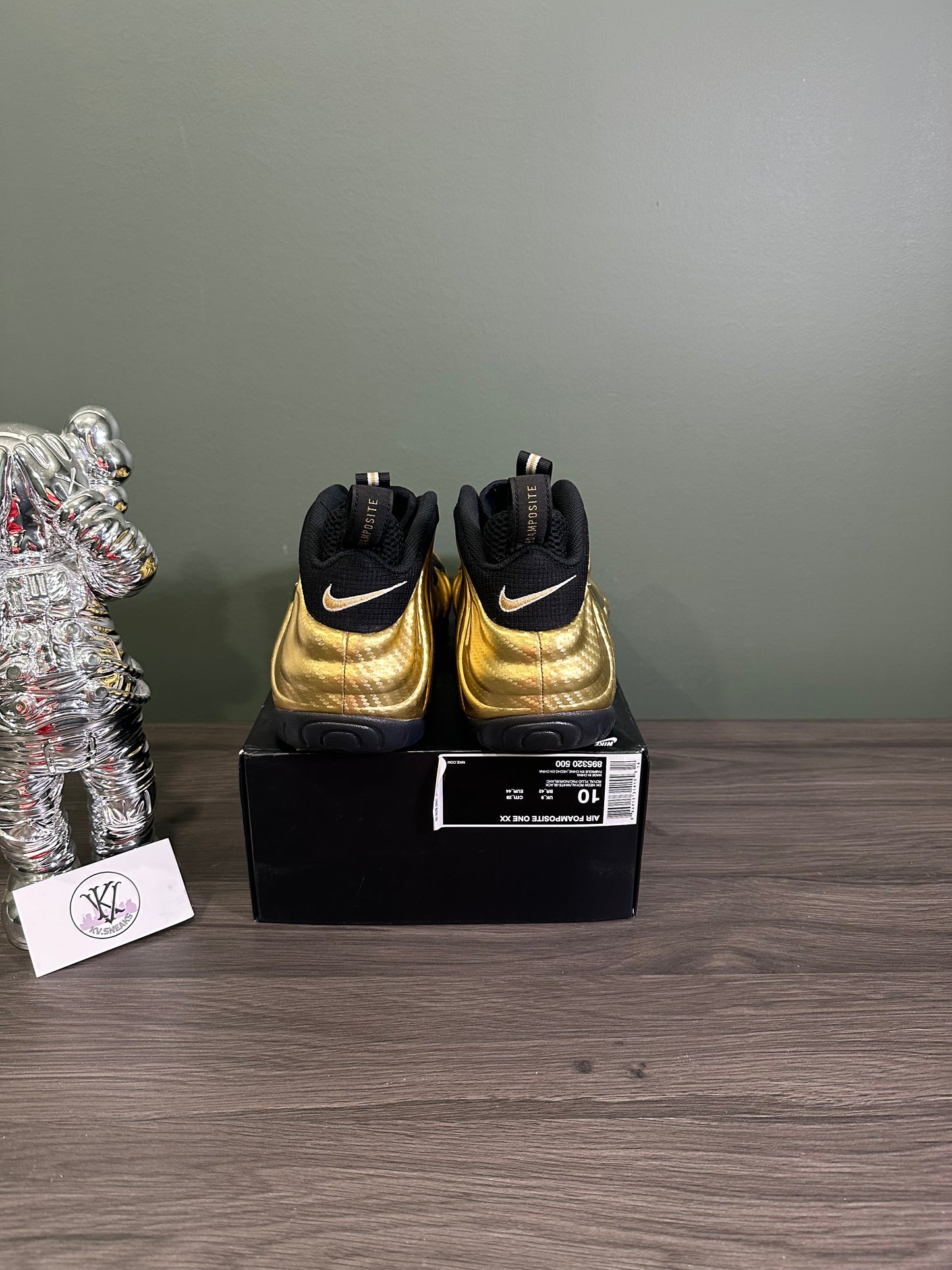 Air Foamposite Pro Metallic Gold