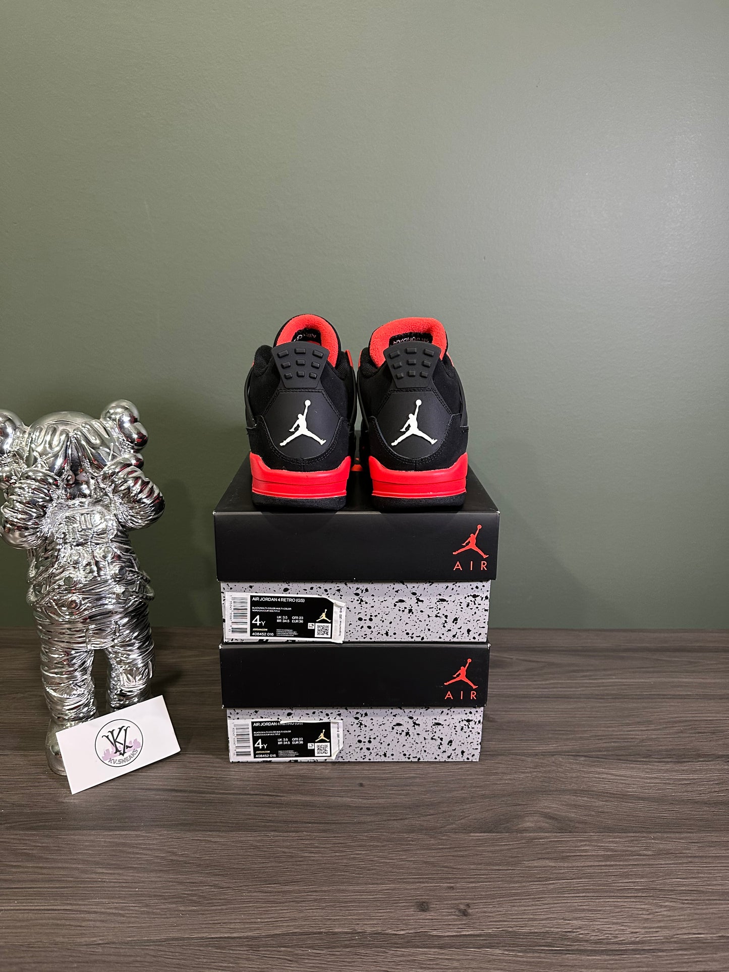 Jordan 4 Red Thunder (GS)