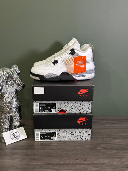 Jordan 4 White Cement 2025 (GS)