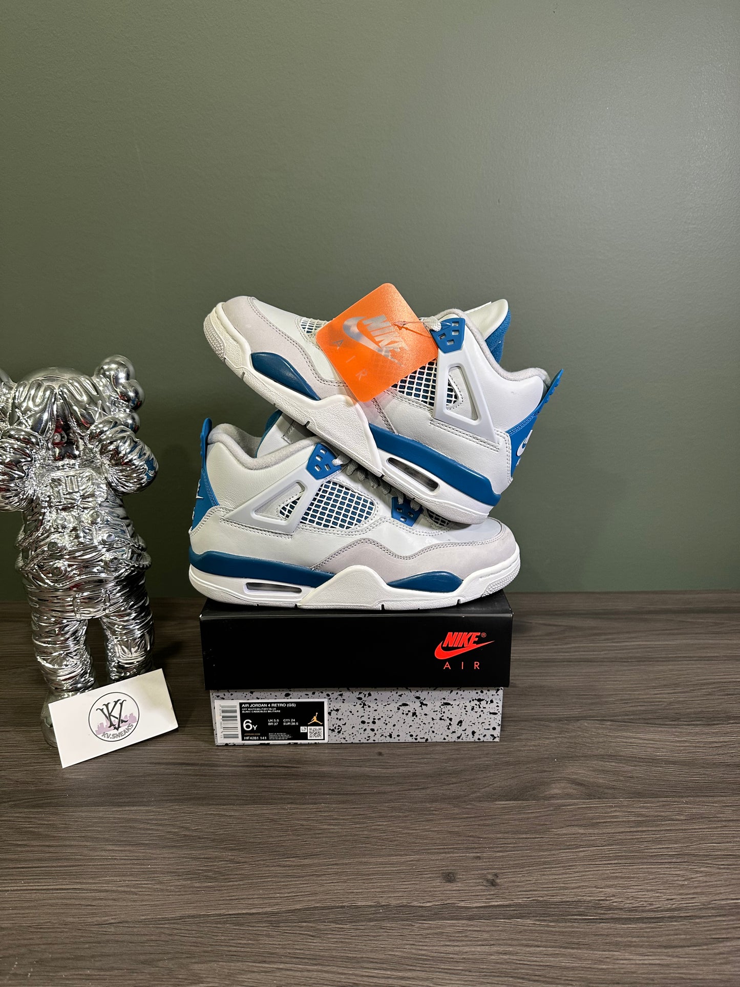 Jordan 4 Military Blue 2024 (GS)
