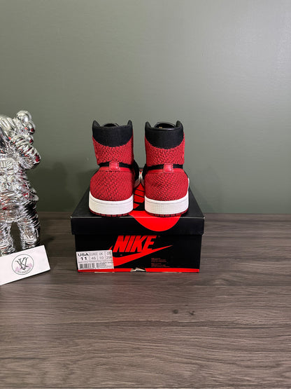 Jordan 1 High Flyknit Bred