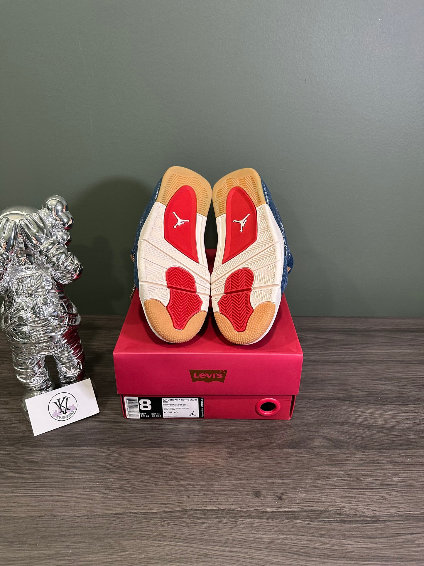 Jordan 4 Levi’s Denim (Levi’s Logo)
