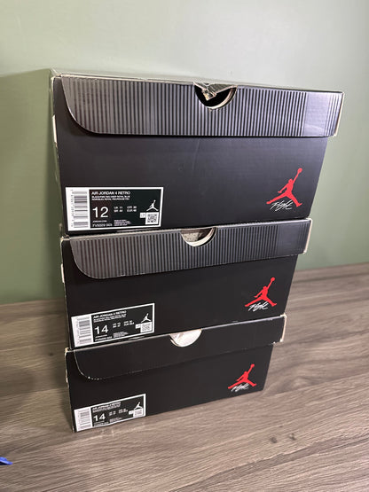 Jordan 4 Rare Air White Lettering