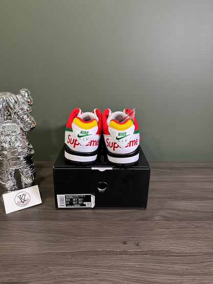 Nike Cross Trainer Low Supreme White Yellow Red