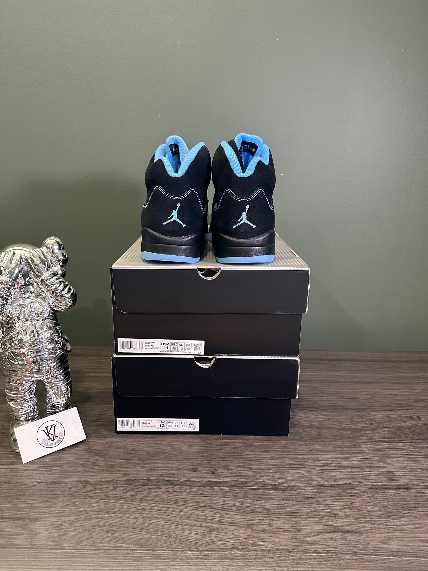 Jordan 5 Black University Blue 2026