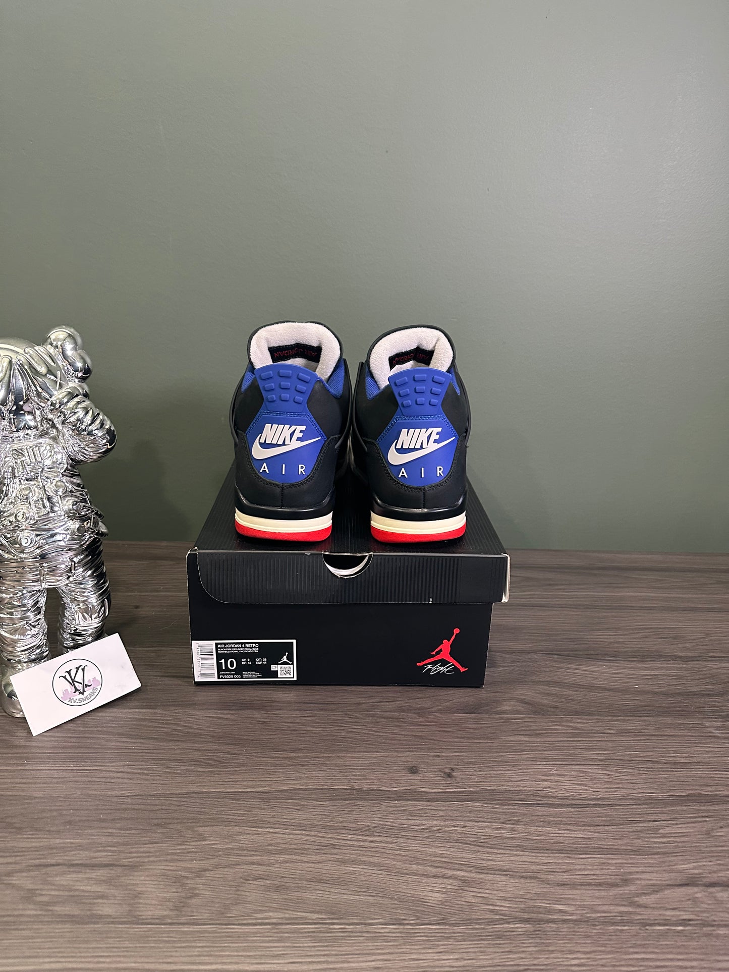 Jordan 4 Rare Air White Lettering