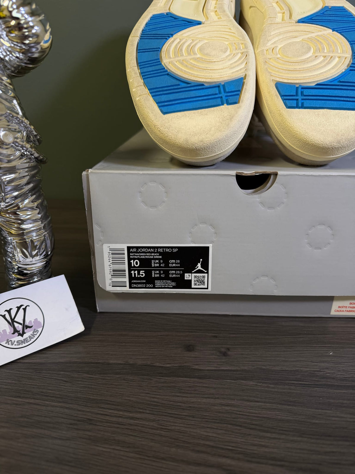 Jordan 2 Retro SP Union Rattan