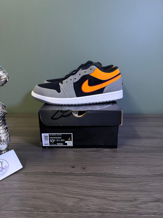 Jordan 1 Low SE Light Graphite Vivid Orange