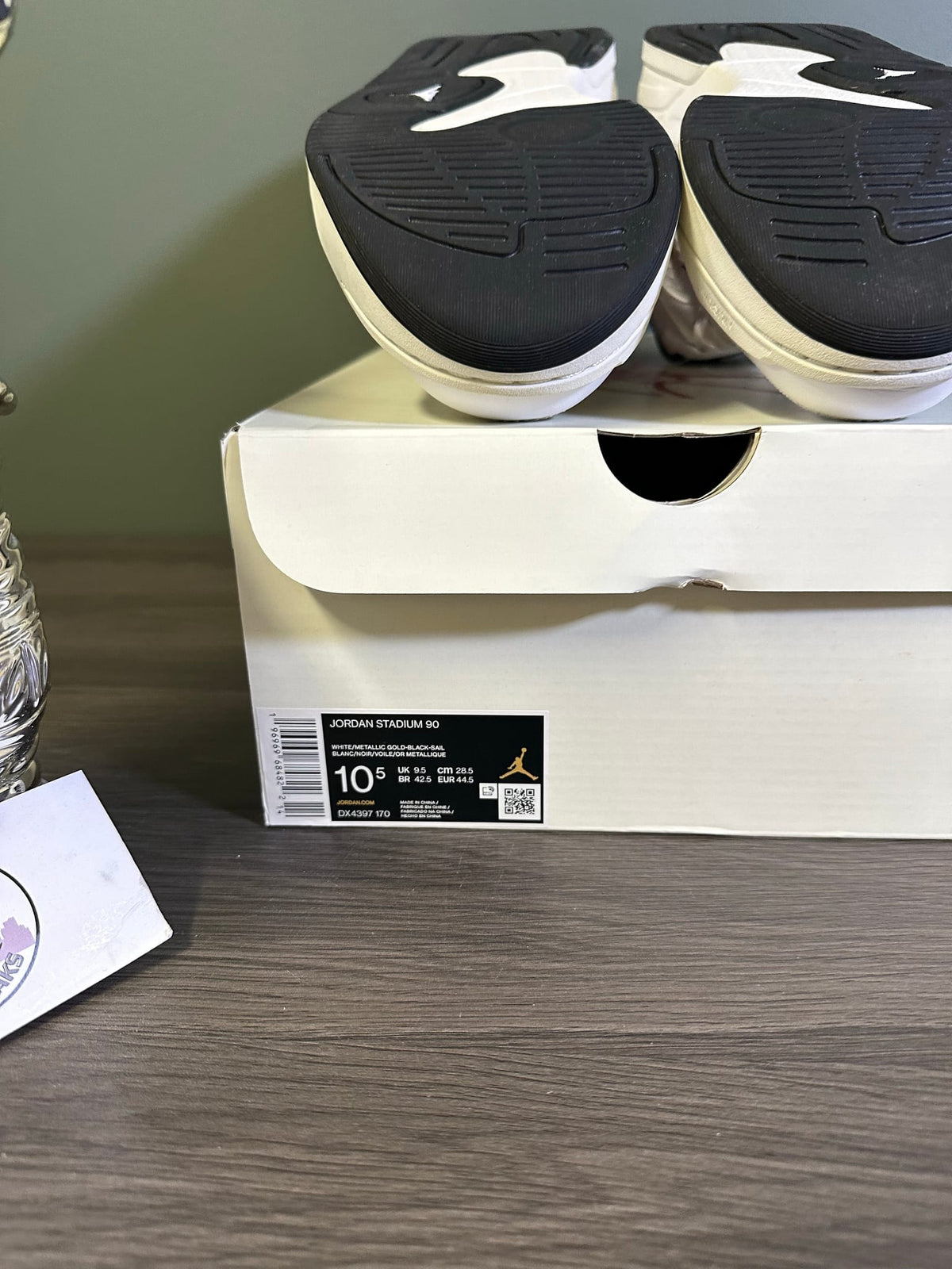 Jordan Stadium 90 White Metallic Gold