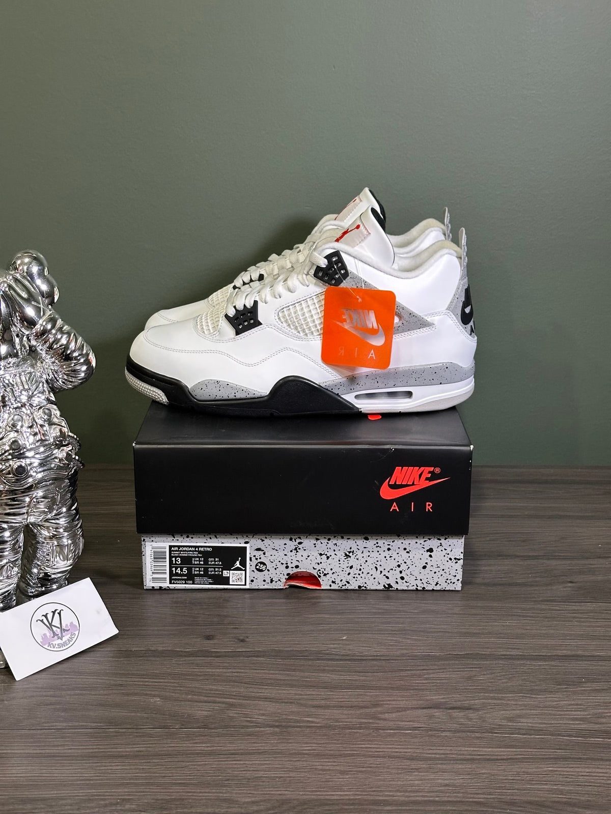 Jordan 4 Retro White Cement (2025)
