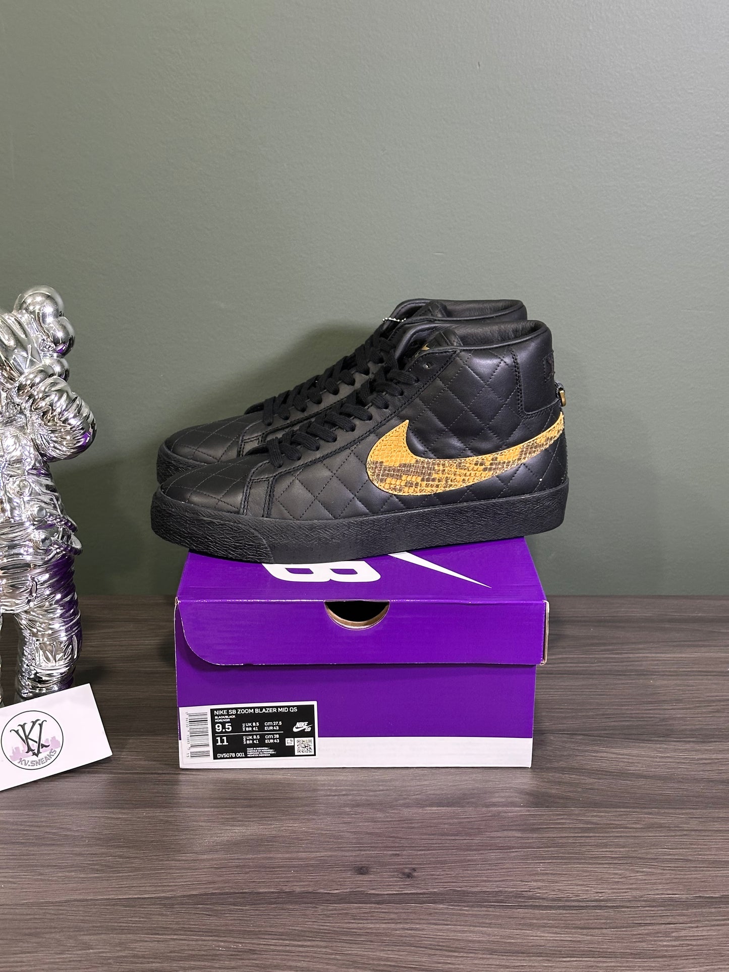 Nike Blazer Mid Supreme Black