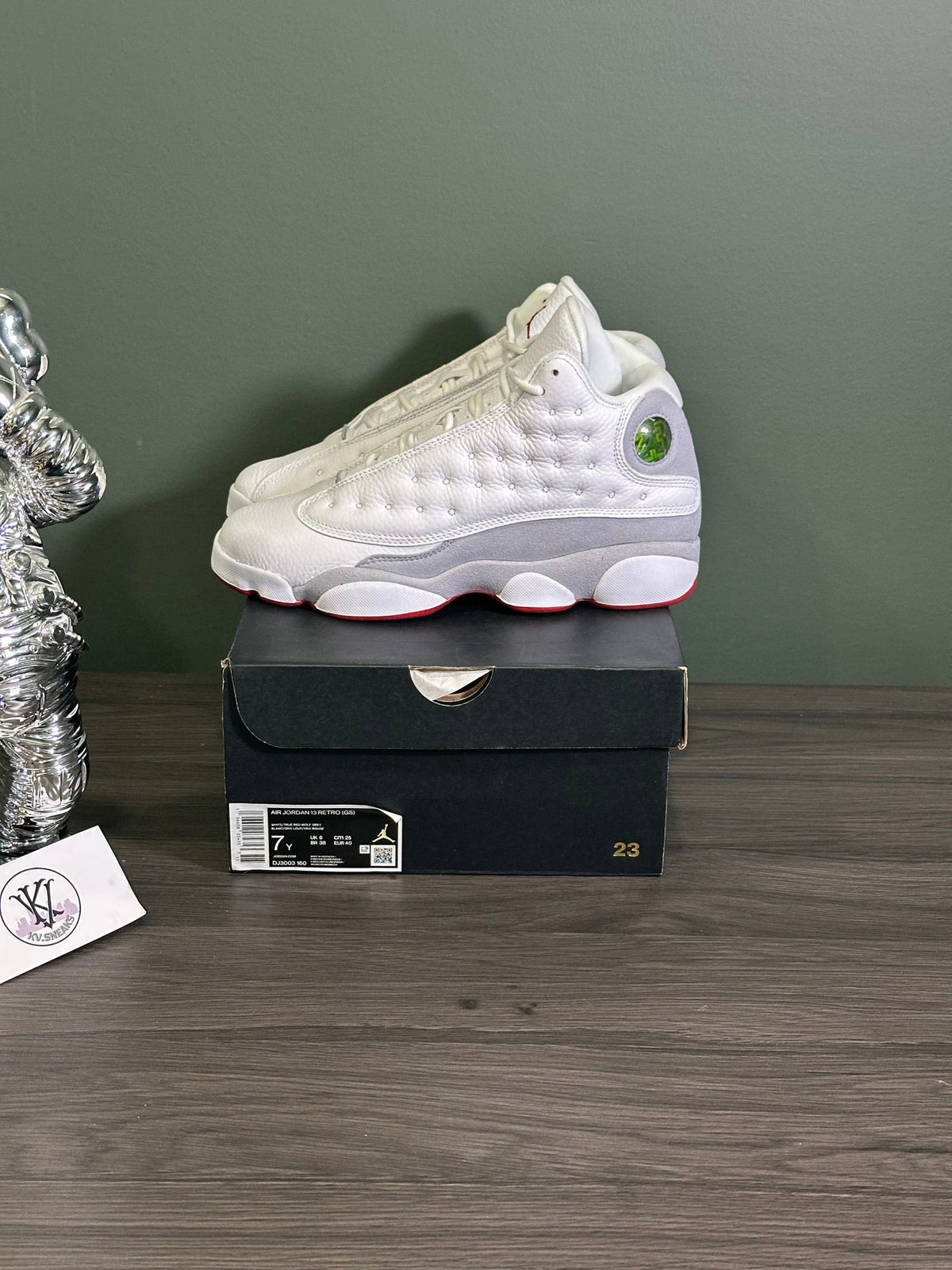 Jordan 13 Retro Wolf Grey (GS)