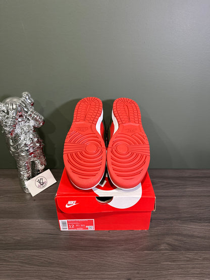 Dunk Low Mystic Red Cargo Khaki