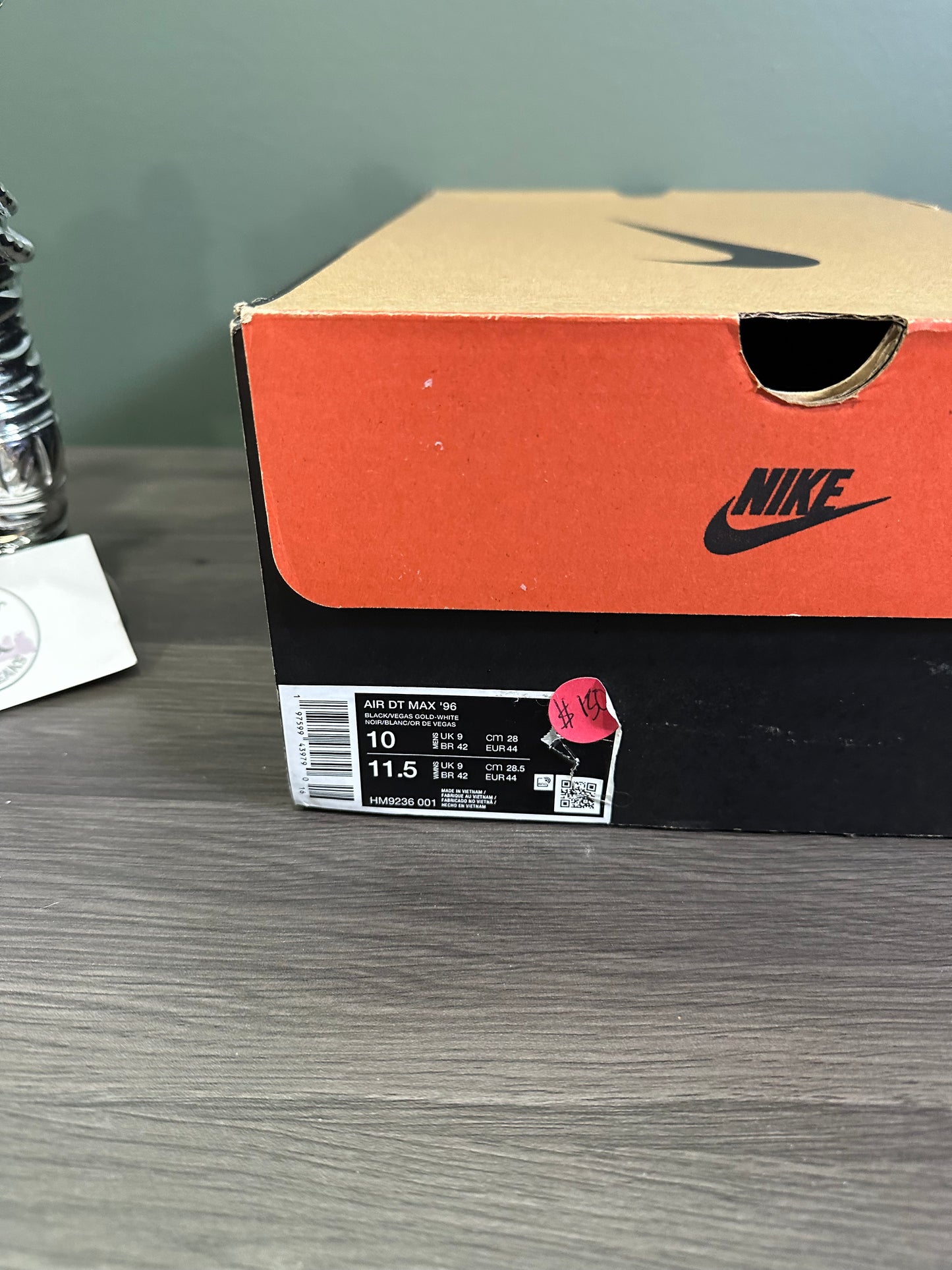 Air DT Max 96 Black Vegas Gold