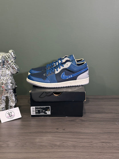 Jordan 1 Low SE Craft Obsidian French Blue
