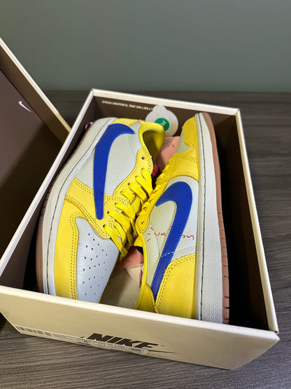 Jordan 1 Retro Low OG SP Travis Scott Canary (Women's)