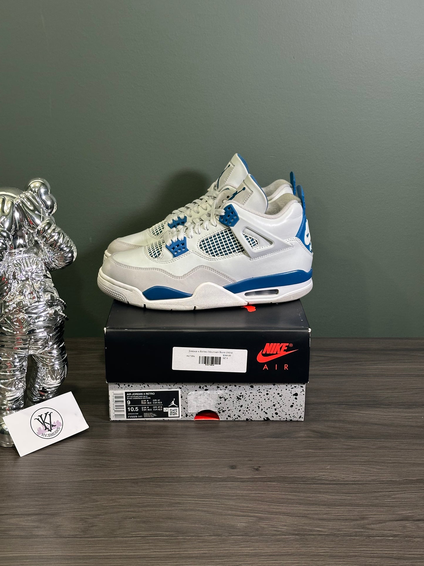 Jordan 4 Military Blue 2024