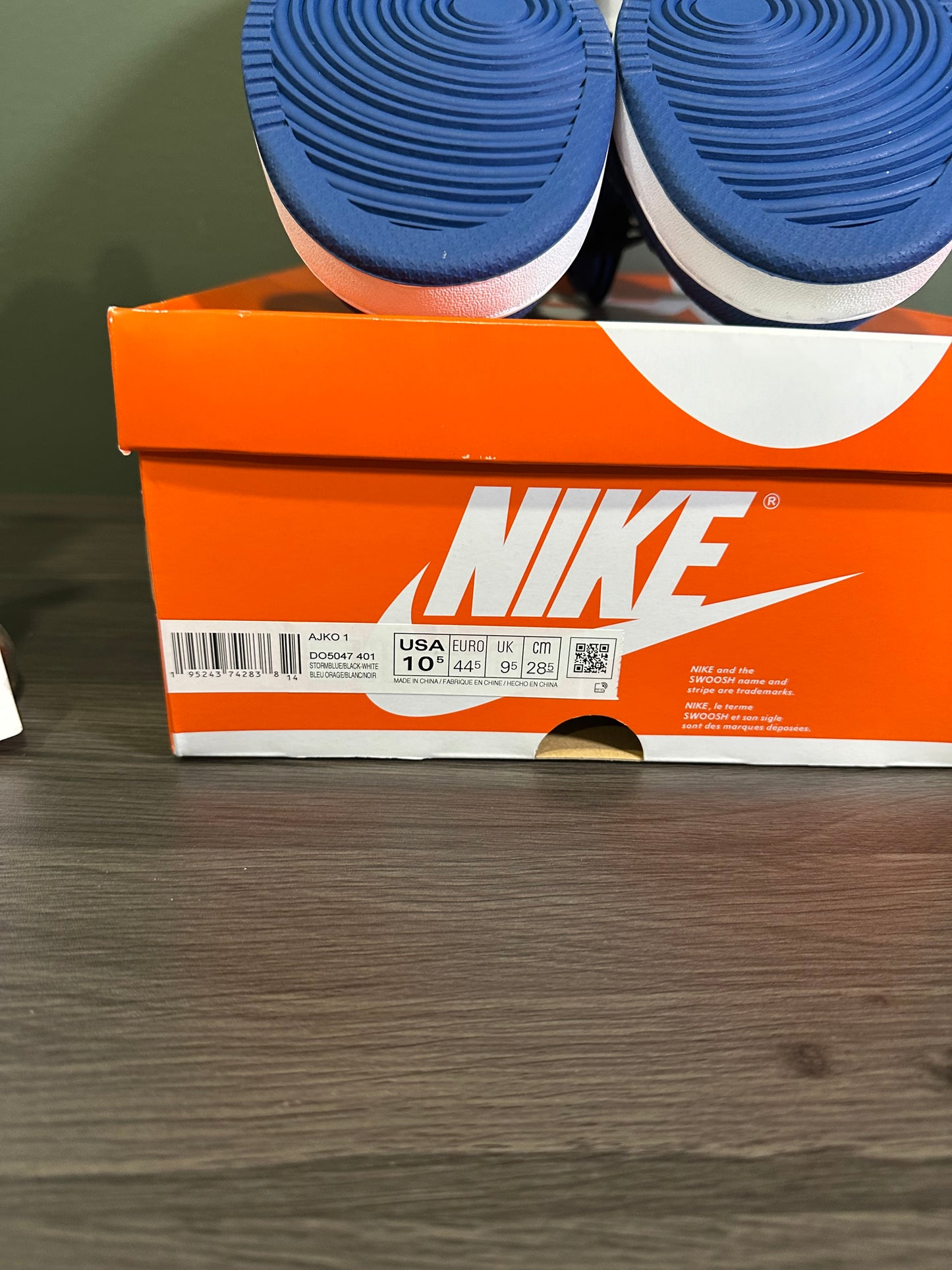 Jordan 1 High AJKO Storm Blue