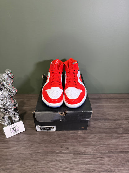 Jordan 1 Mid Barcelona Sweater Red