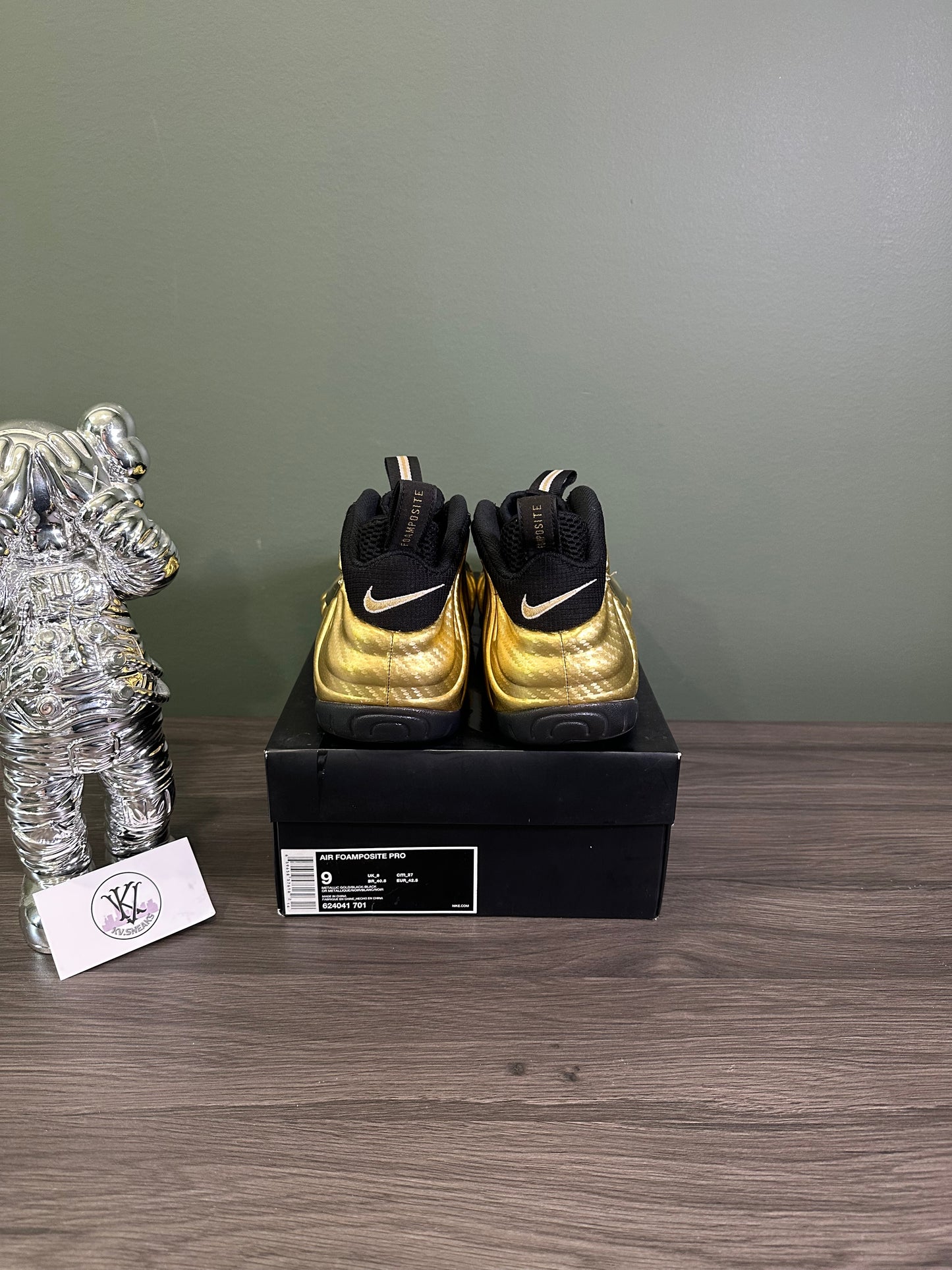 Air Foamposite Pro Metallic Gold