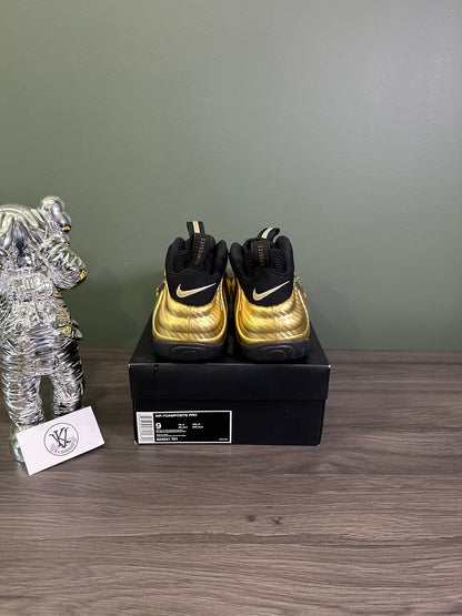 Air Foamposite Pro Metallic Gold