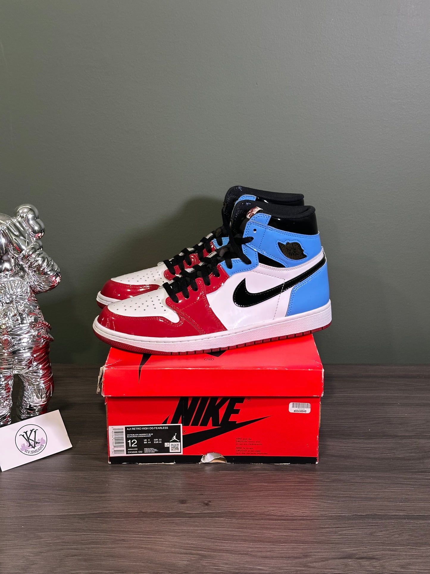 Jordan 1 High Fearless UNC Chicago