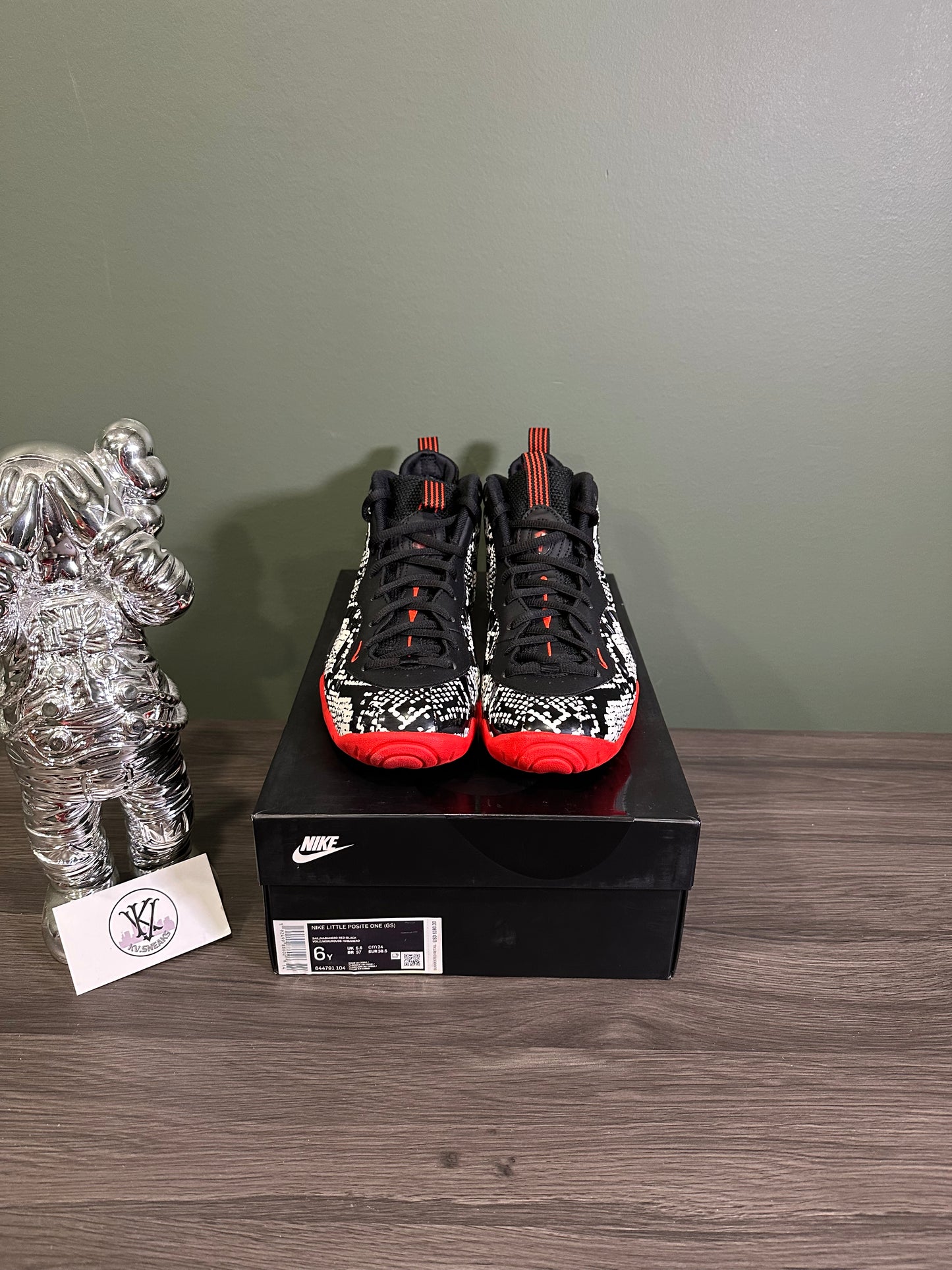 Air Foamposite One Albino Snakeskin
