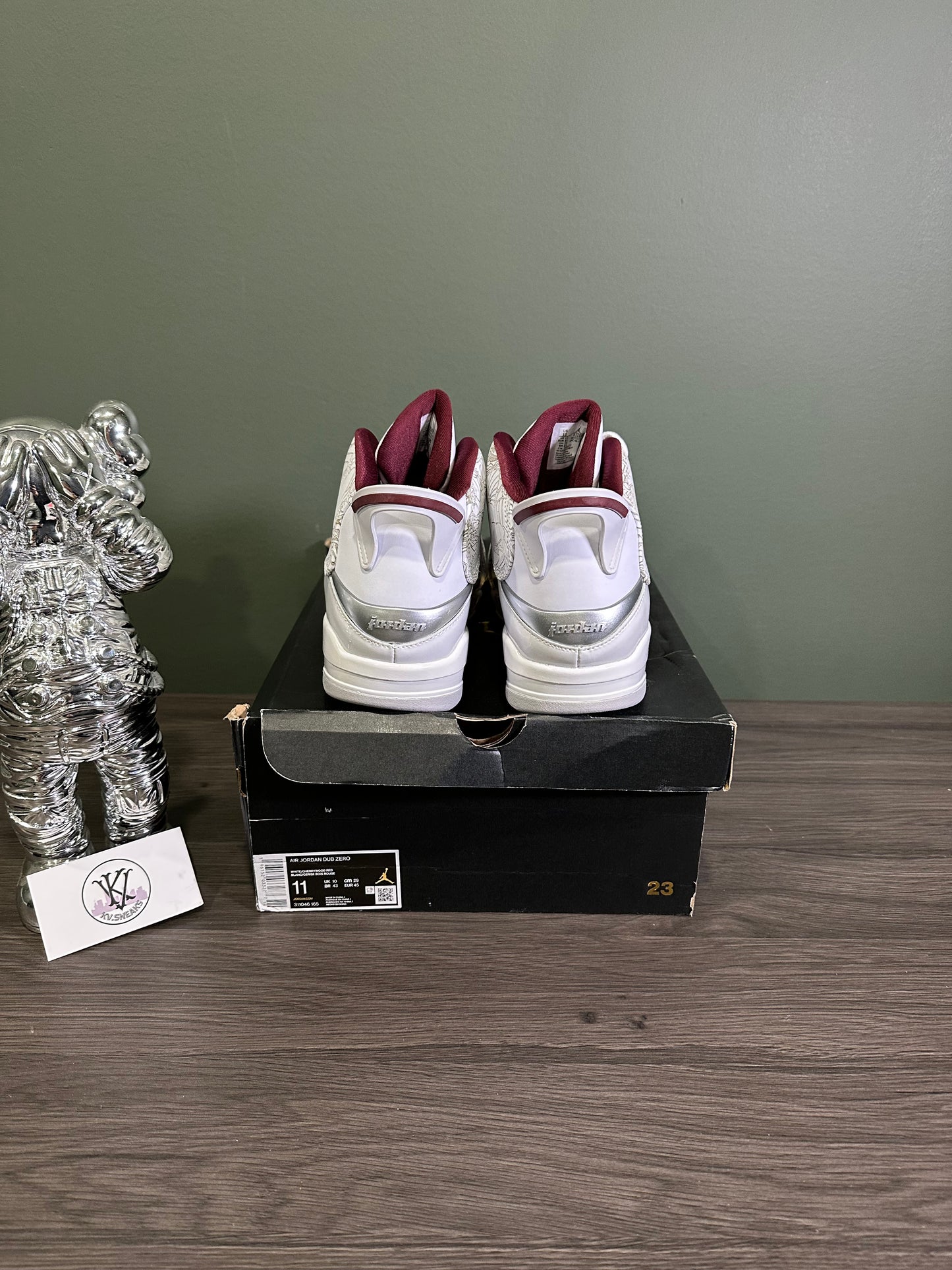 Jordan Dub Zero Cherrywood