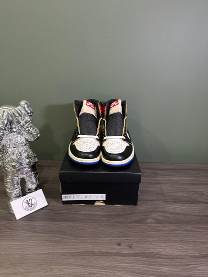 Jordan 1 High Fragment Union Red Sport Royal