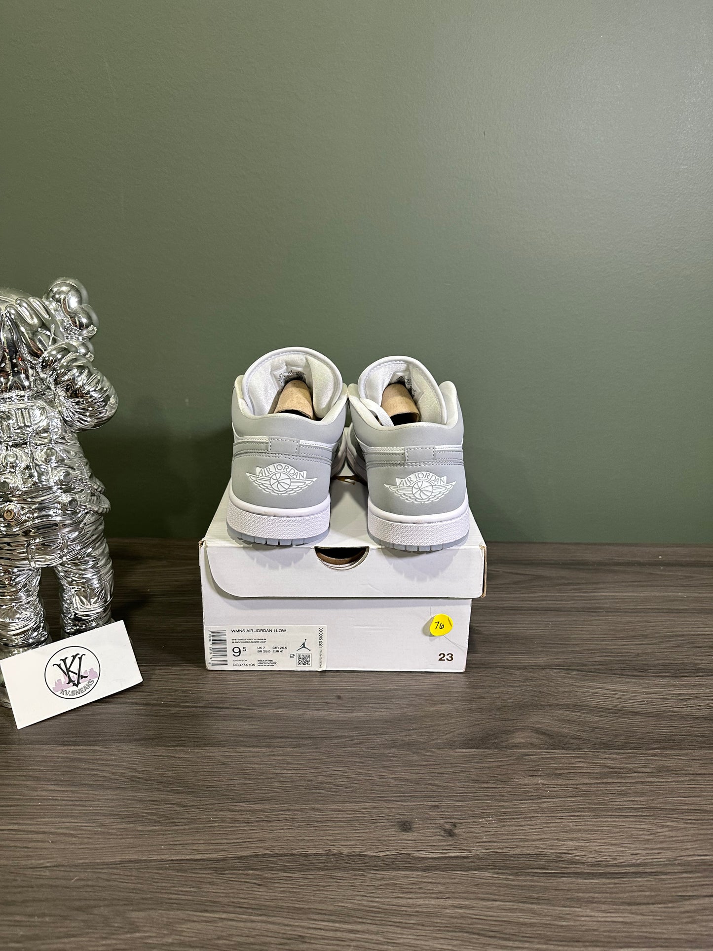 Jordan 1 Low Wolf Grey