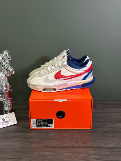 Nike Zoom Cortez Sacai University Red Blue